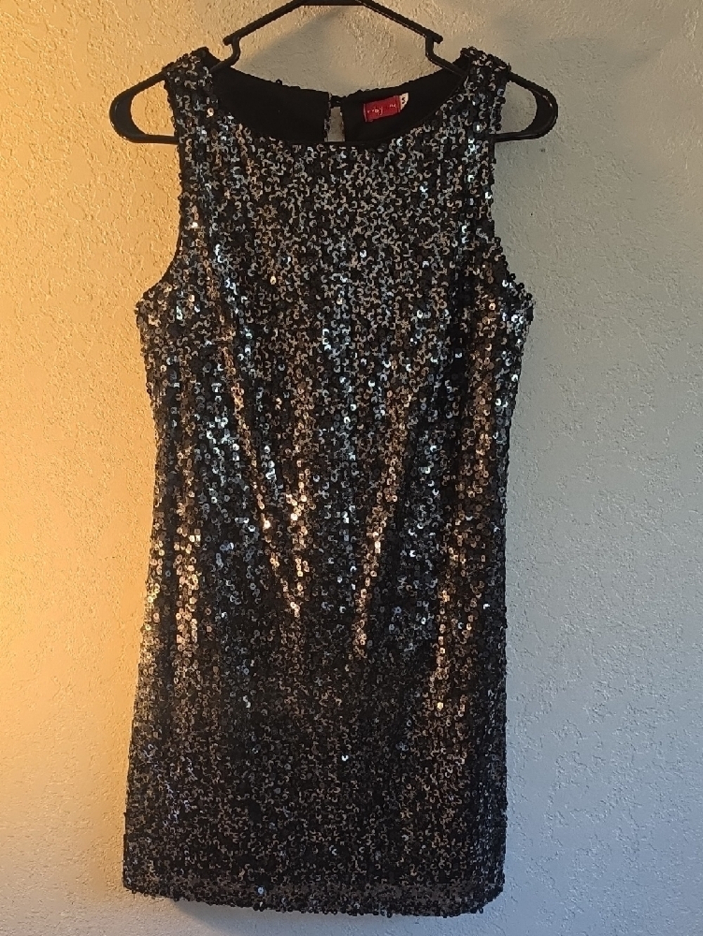 Ruby Rox Silver Sequin Mini Dress - Picture 2 of 9